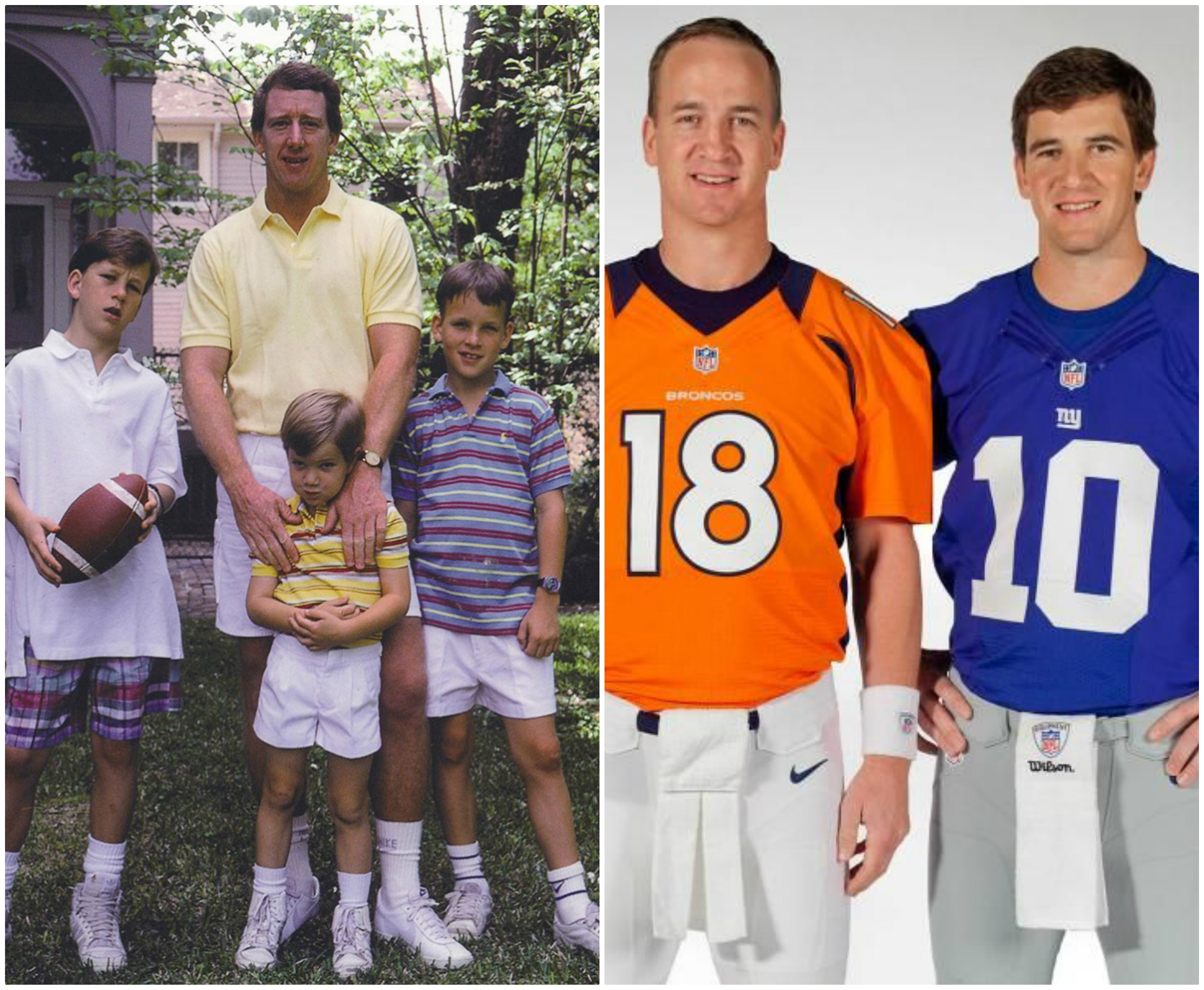 Peyton and Eli Manning