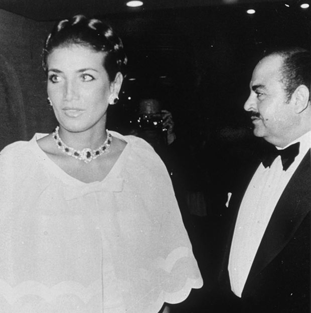 Adnan and Soraya Khashoggi