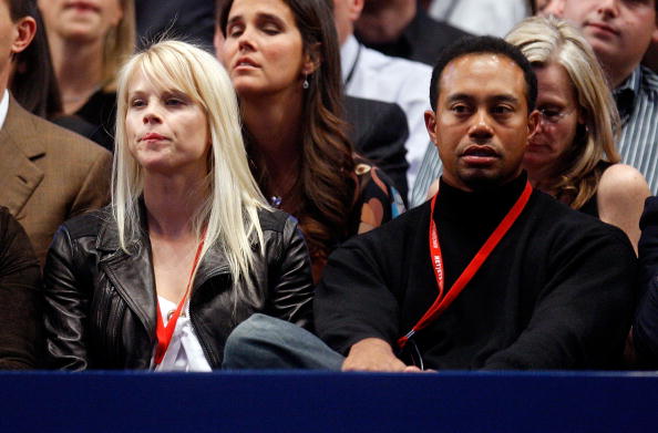 Tiger Woods and Elin Nordegren