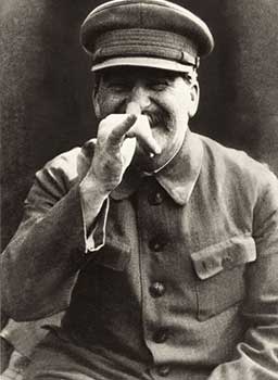 Joseph Stalin Goofing Around for the Camera