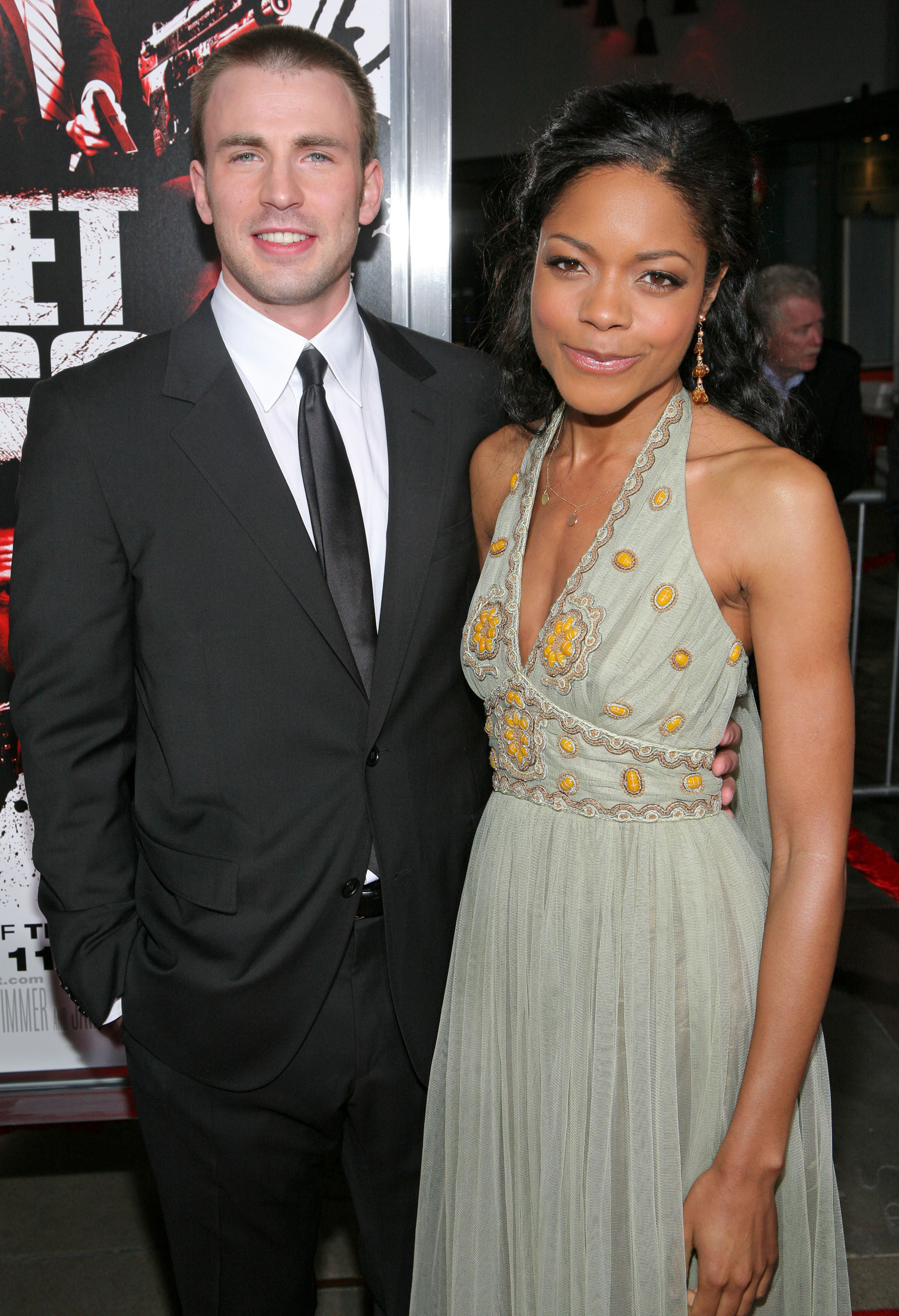 Chris Evans&Naomie Harris