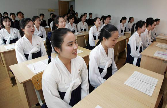 You need to work for your education in North Korea