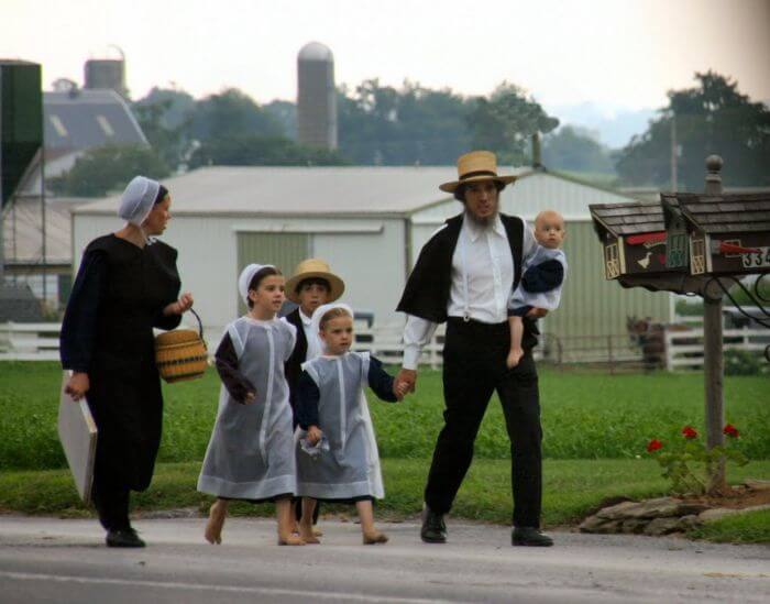 The Average Amish Couple Has Between Five And Seven Kids