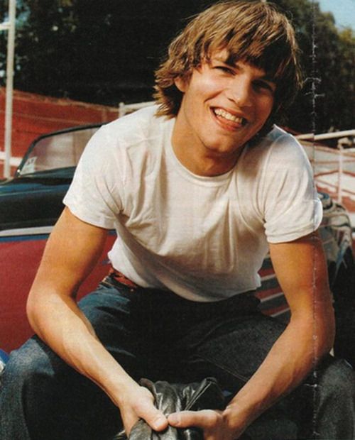 Ashton Kutcher Then