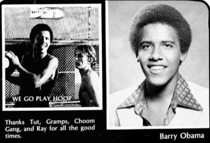 Obama's High School Year Book