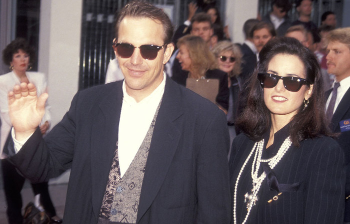 Kevin Costner and Cindy Silva