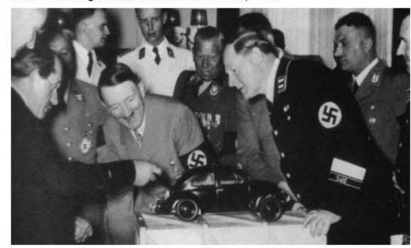 Hitler Amused by VW Beetle Prototype (1938)