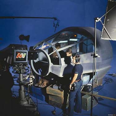 Filming 'Star Wars'