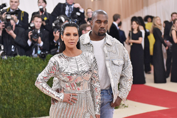 Kim Kardashian and Kanye West